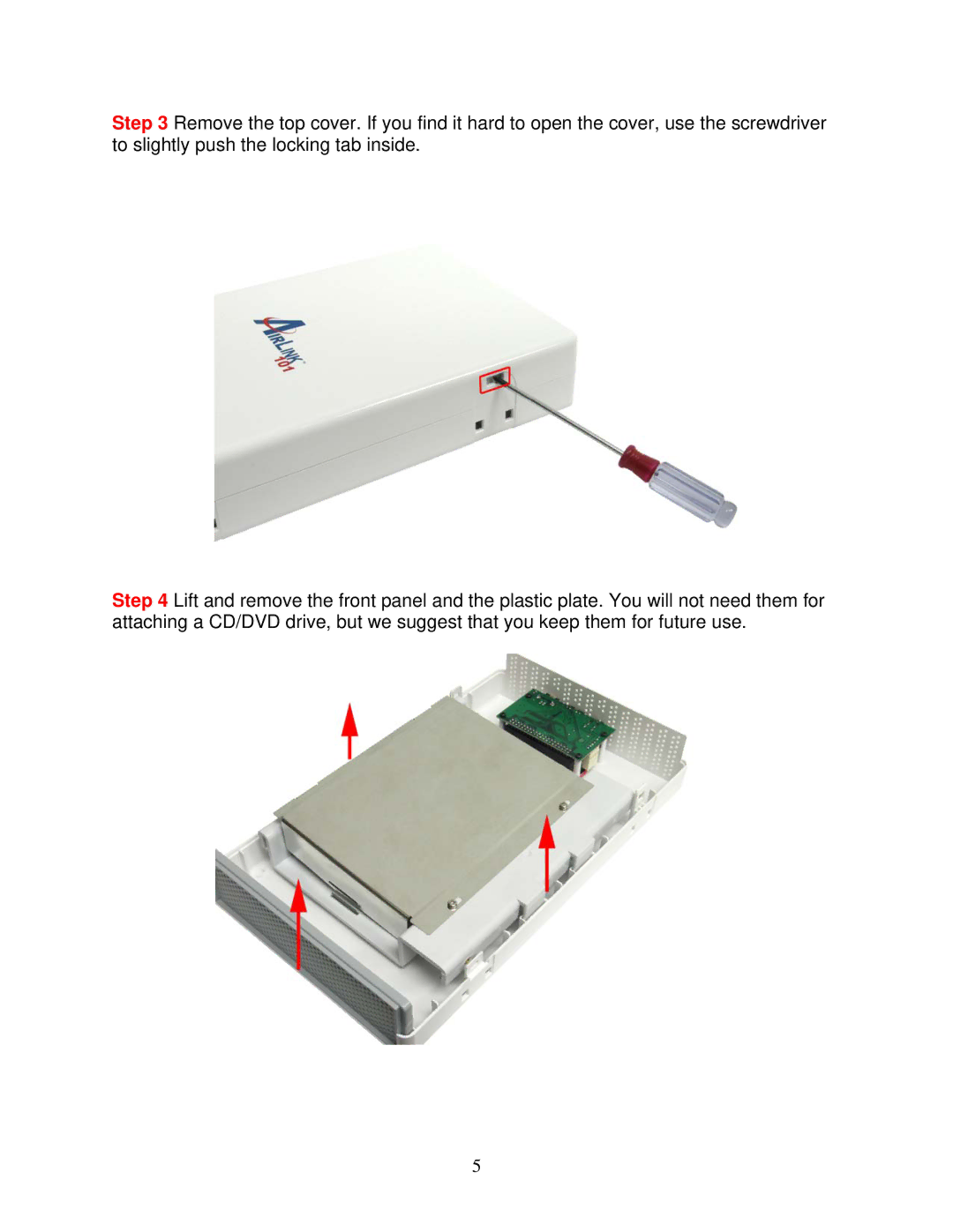 Airlink101 AEN-U55W user manual 