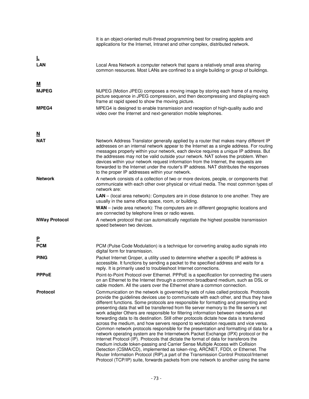 Airlink101 AIC1620W user manual Lan 