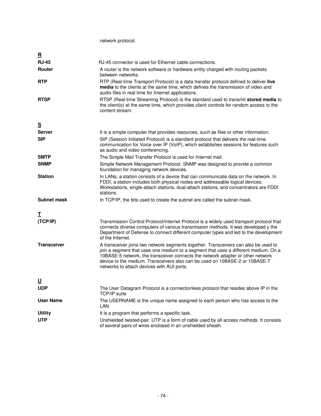 Airlink101 AIC1620W user manual Smtp 