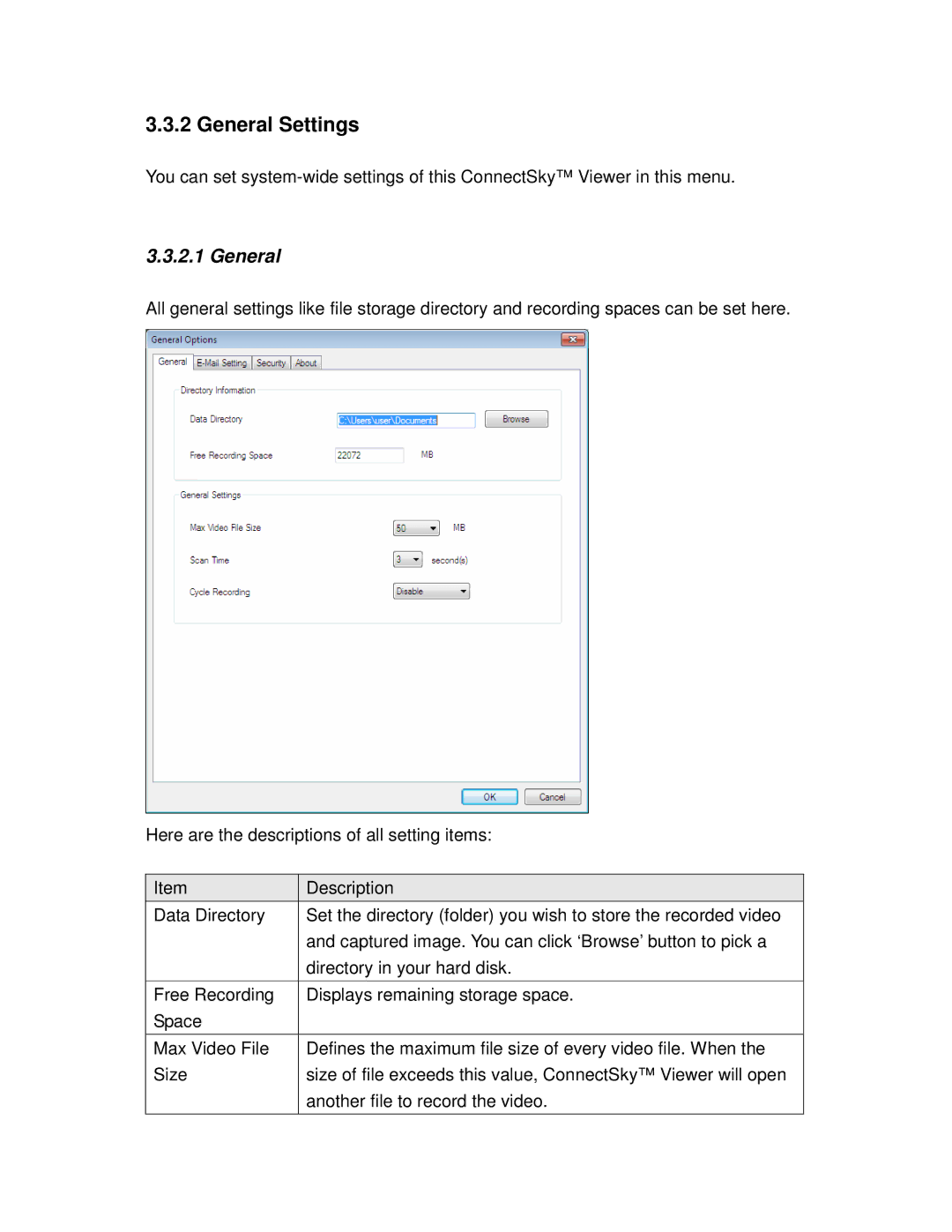 Airlink101 AIC600W user manual General Settings 