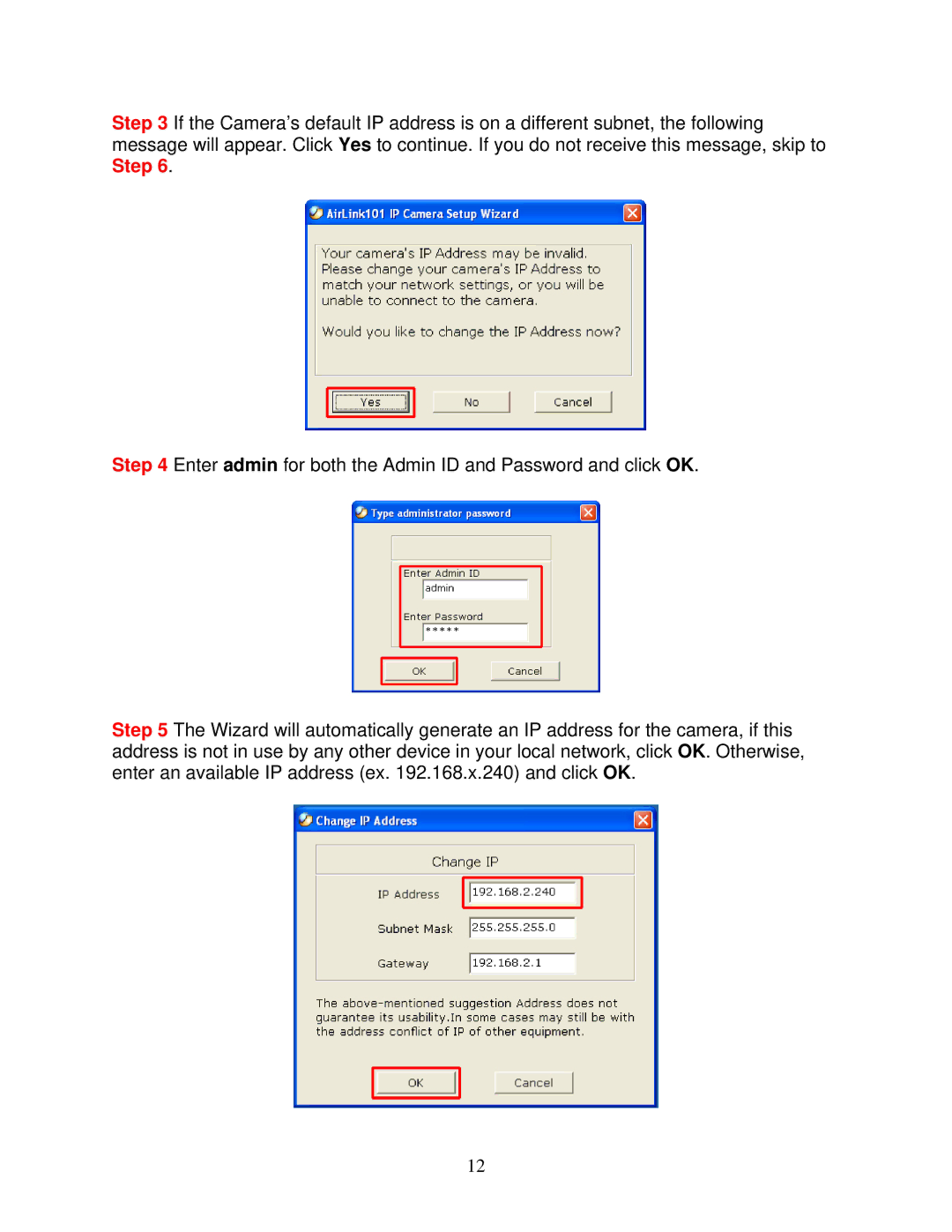 Airlink101 AICAP650 user manual 