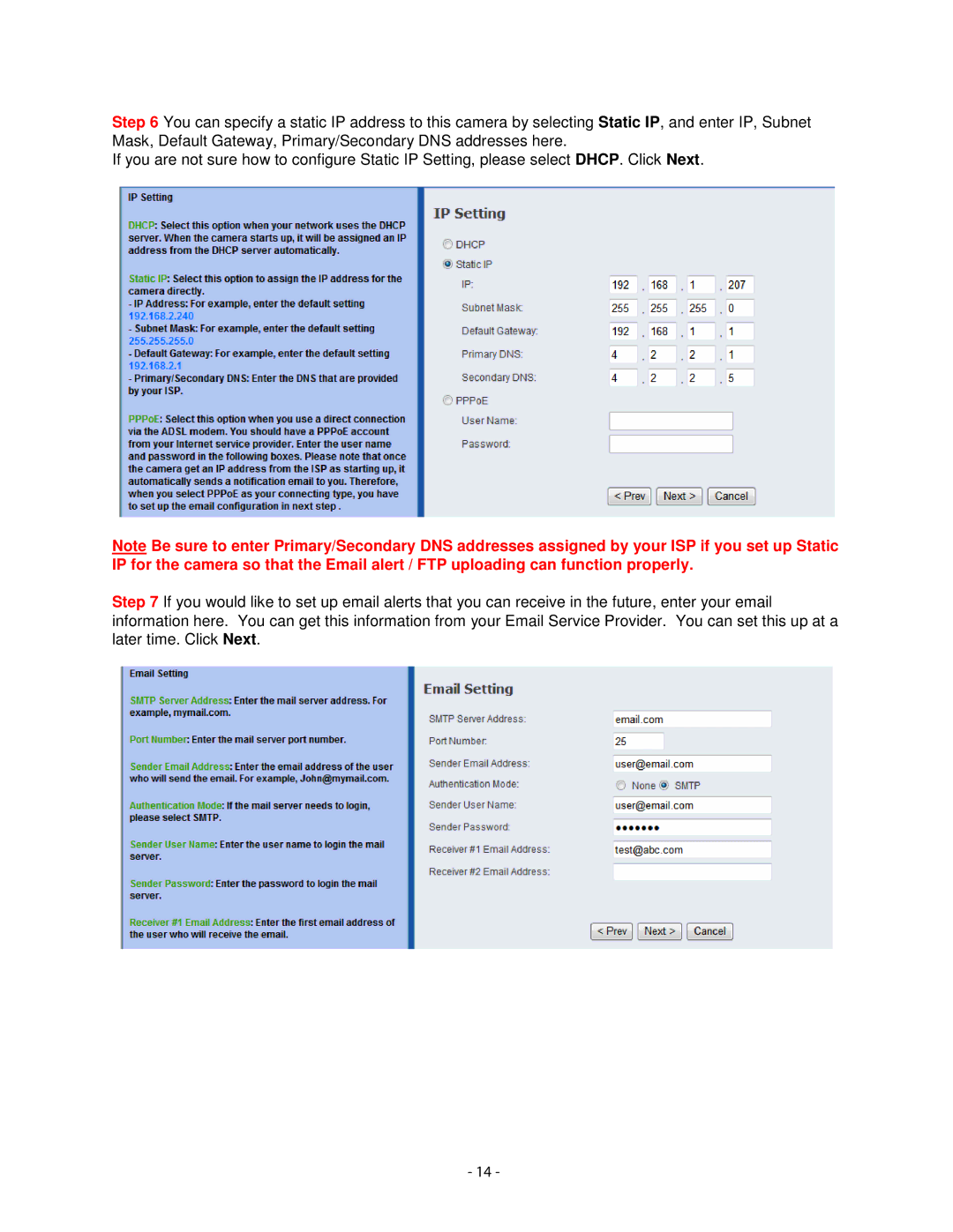 Airlink101 AICN1747W user manual 