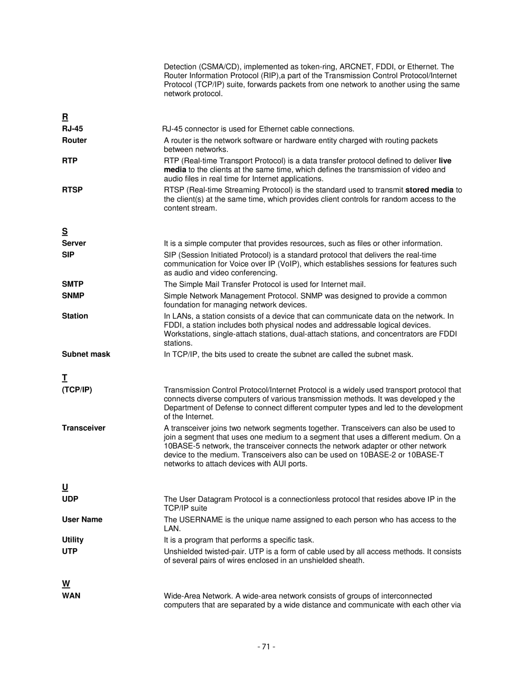 Airlink101 AICN1747W user manual Smtp 