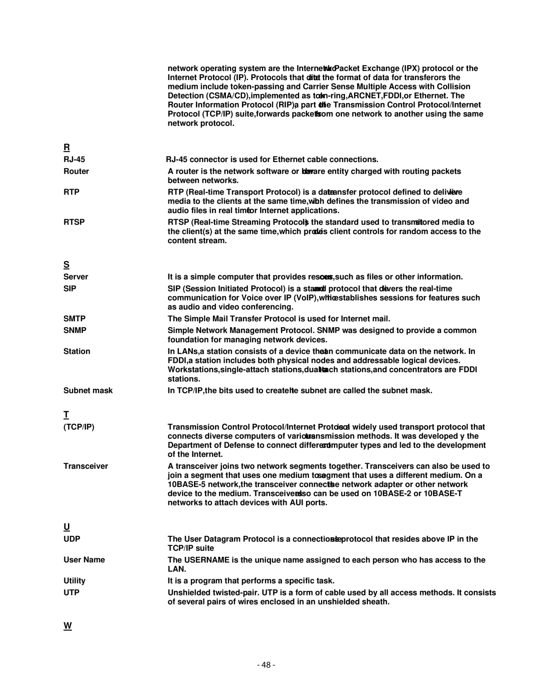 Airlink101 AICN500W user manual Smtp 