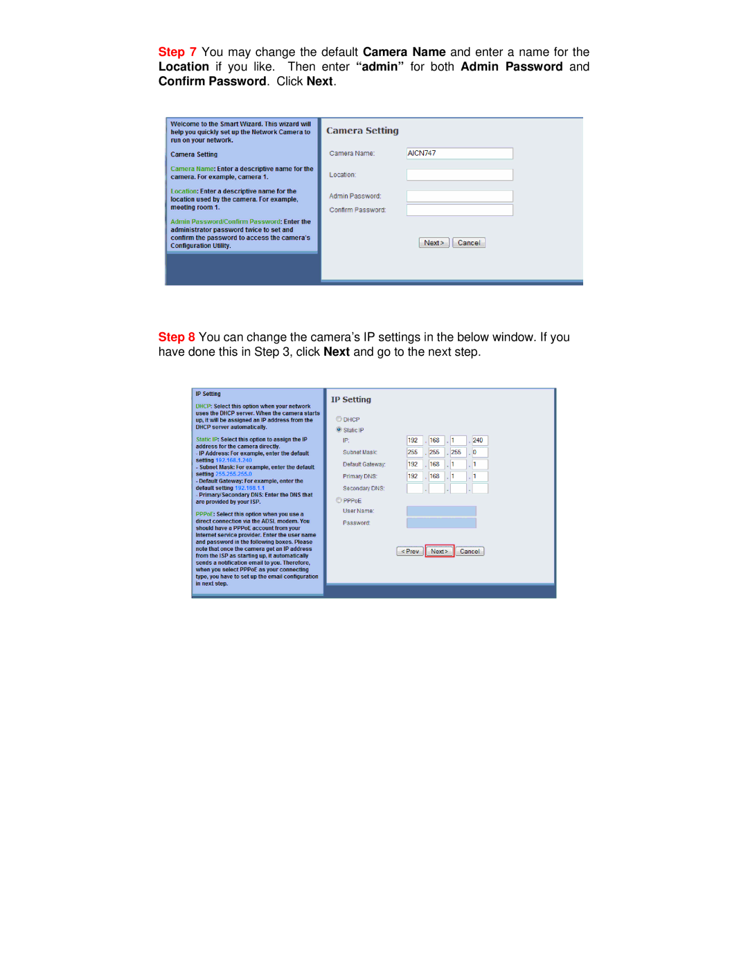 Airlink101 AICN747 manual 