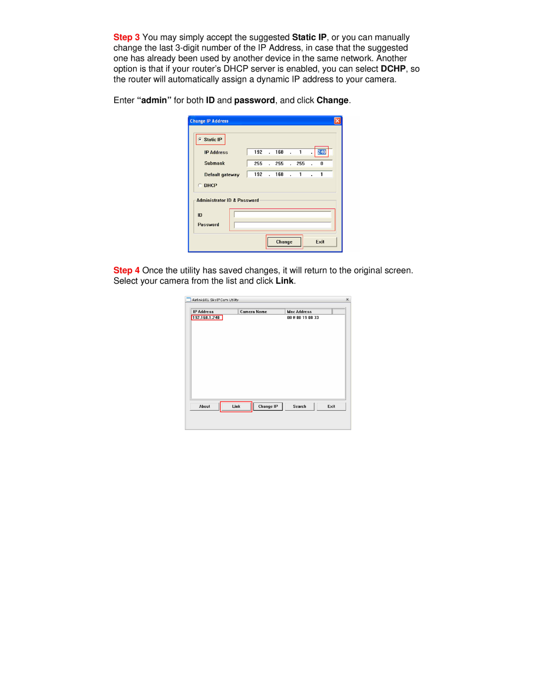 Airlink101 AICN747W manual 