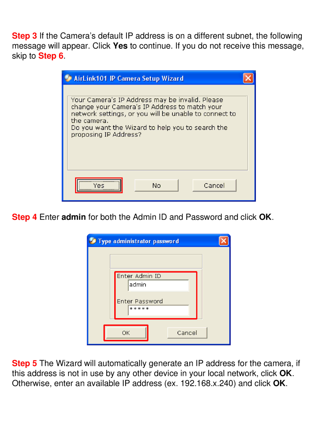 Airlink101 AICP310 manual 