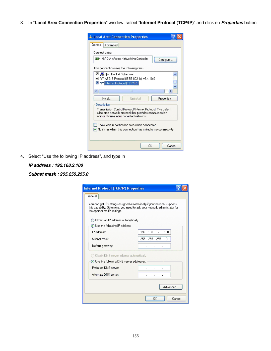 Airlink101 APO1010, APO1000 manual 155 