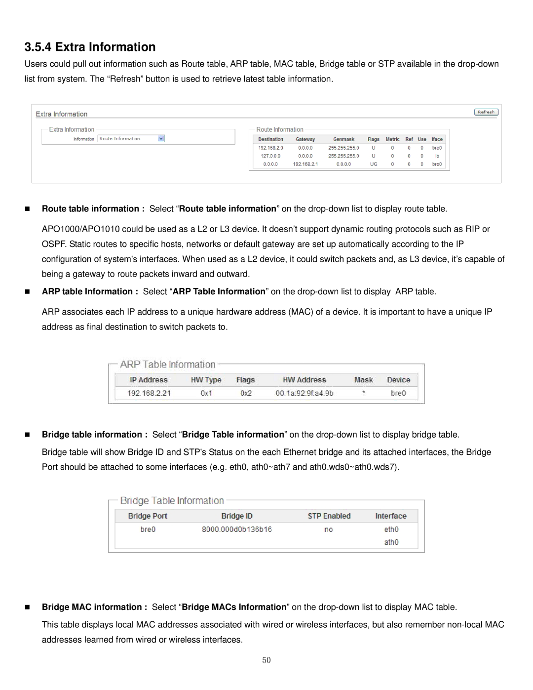 Airlink101 APO1000, APO1010 manual Extra Information 