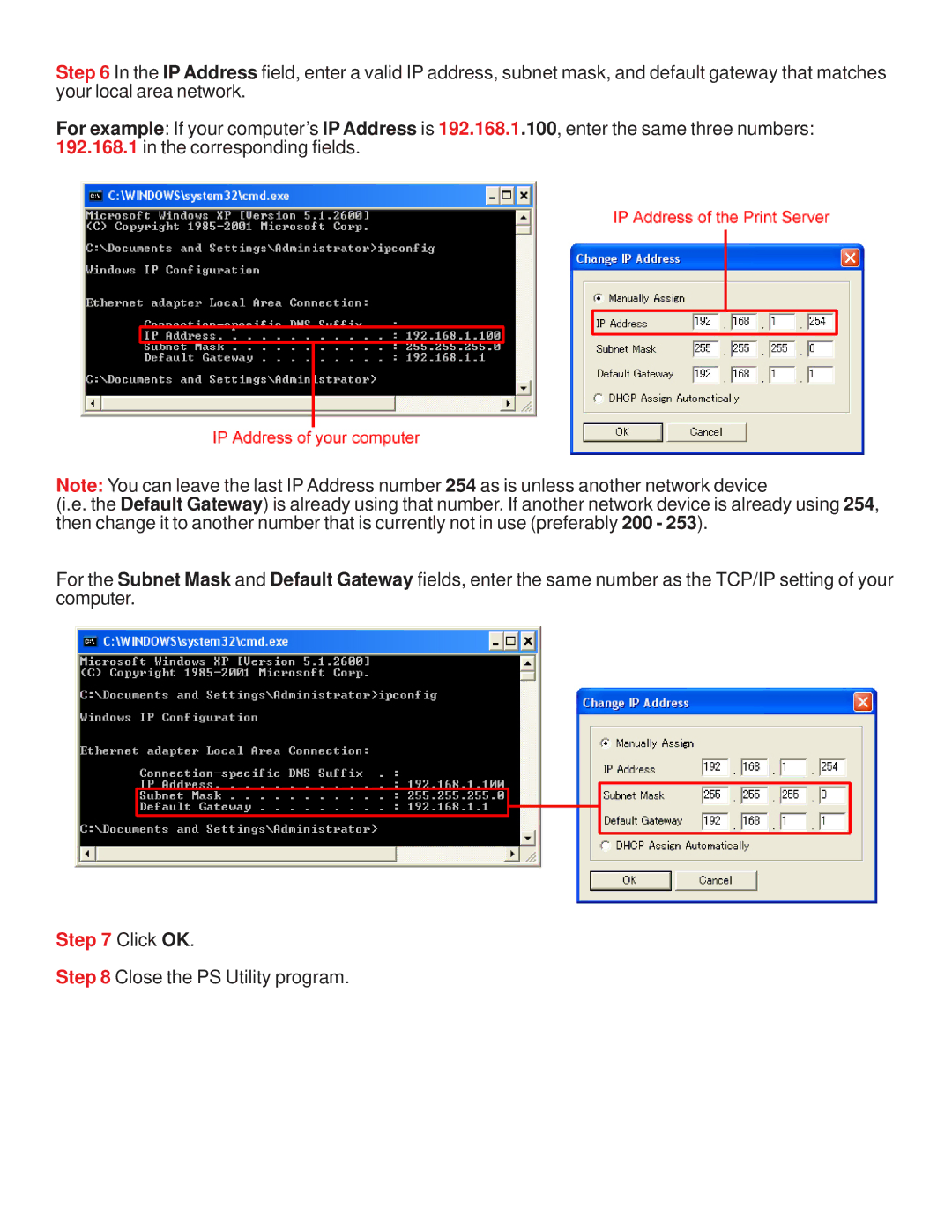 Airlink101 APSUSB1 manual Click OK 