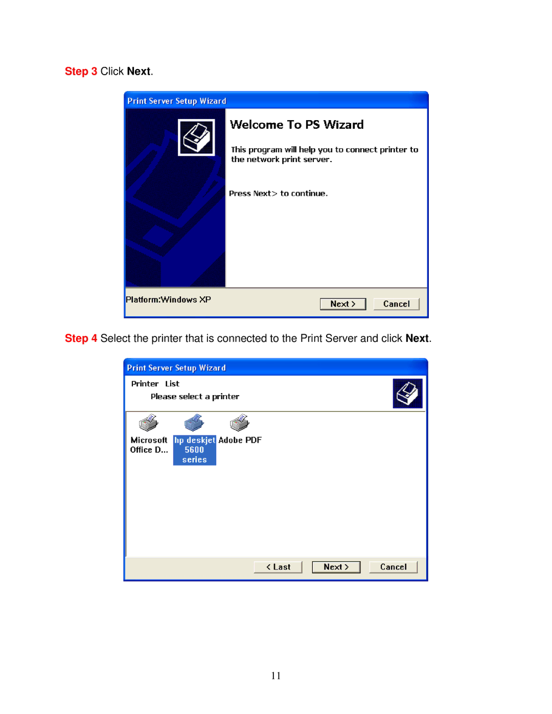 Airlink101 APSUSB211 user manual Click Next 