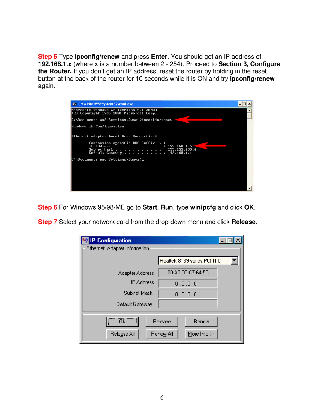 Airlink101 AR430W user manual 