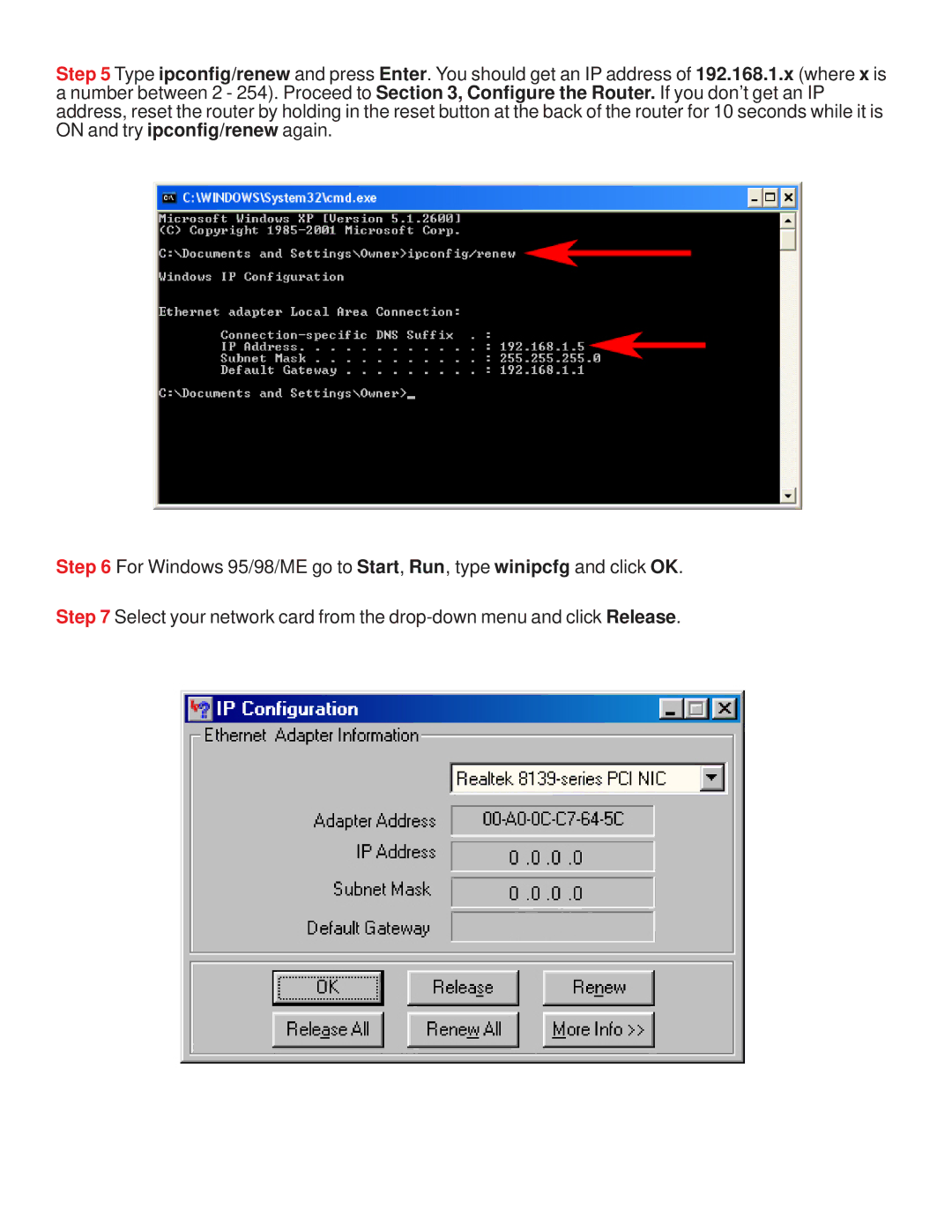 Airlink101 AR504 manual 