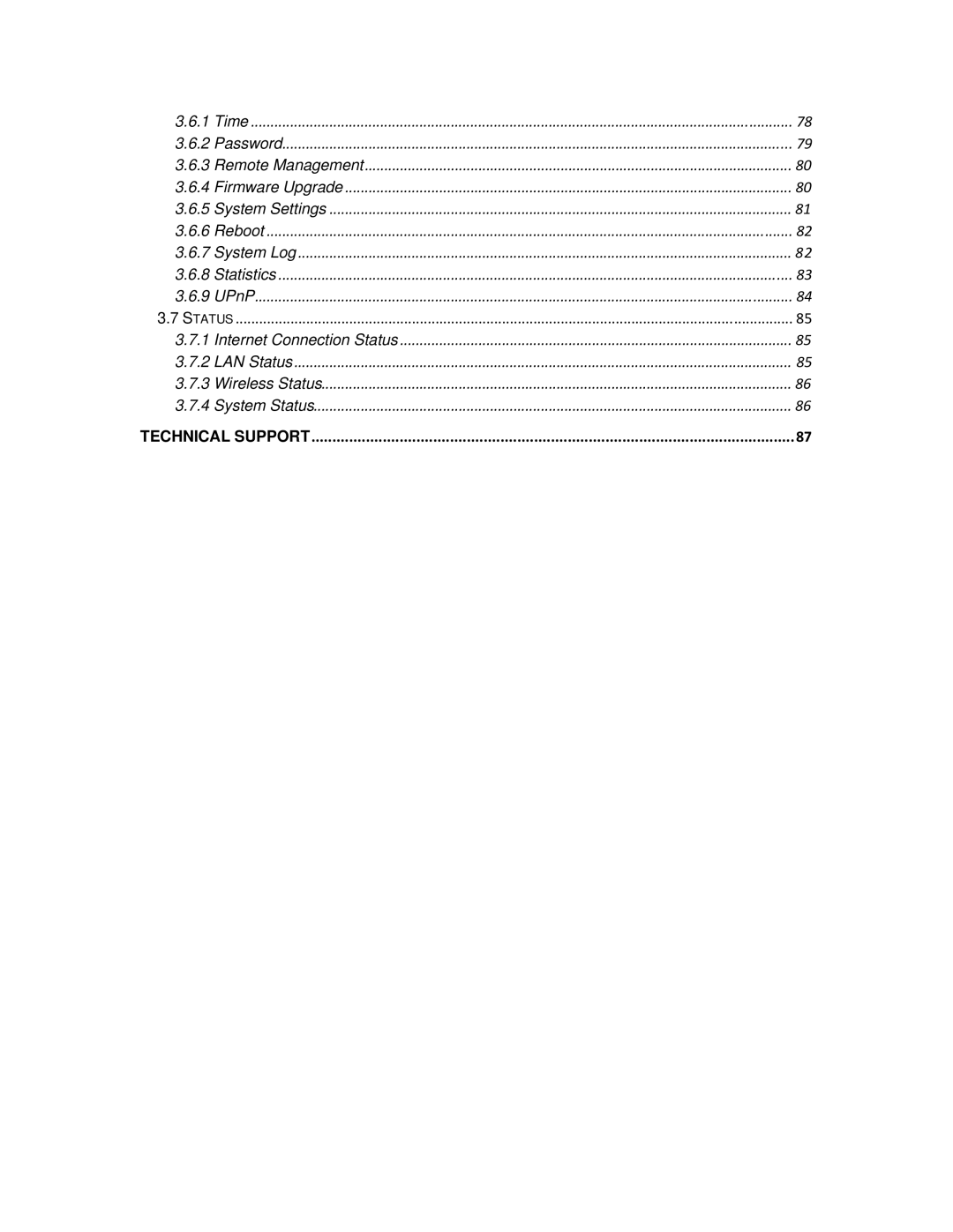 Airlink101 AR675W user manual Technical Support 