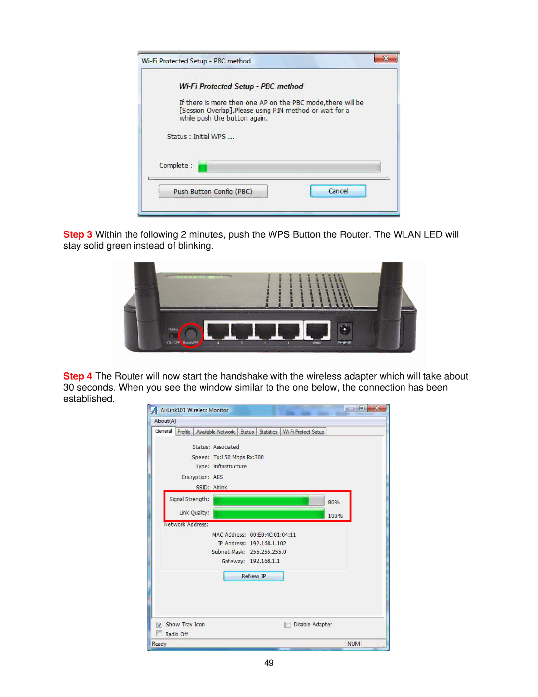 Airlink101 AR685W user manual 