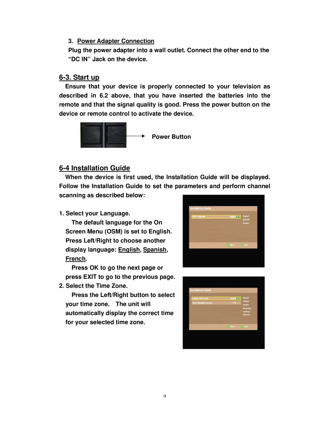 Airlink101 ATVC101 user manual Start up, Installation Guide 