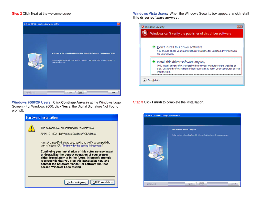 Airlink101 AWLC3028 user manual 