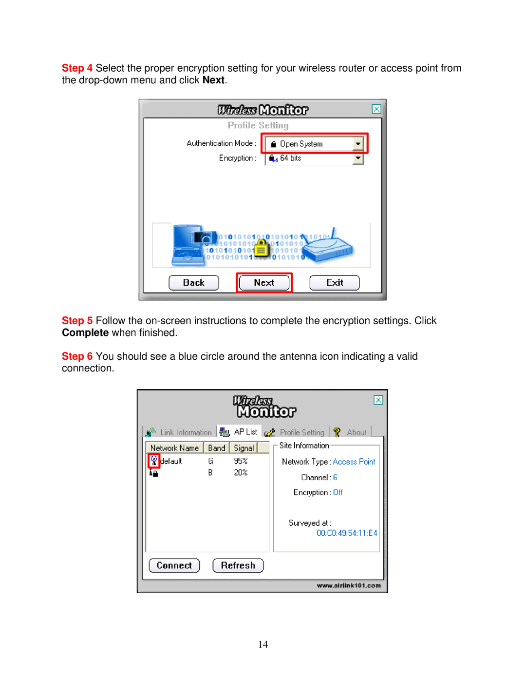 Airlink101 AWLC4030 user manual 