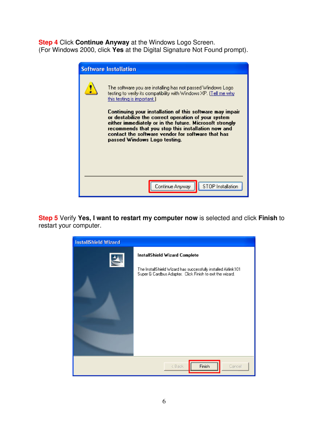 Airlink101 AWLC4030 user manual 