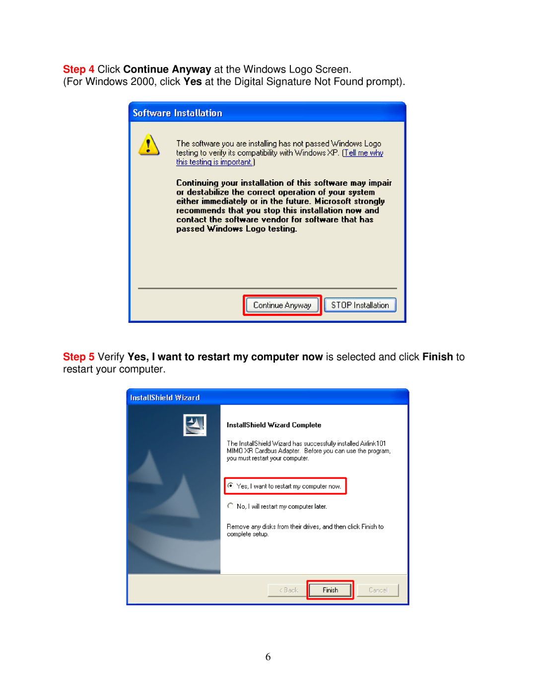 Airlink101 AWLC5025 user manual 