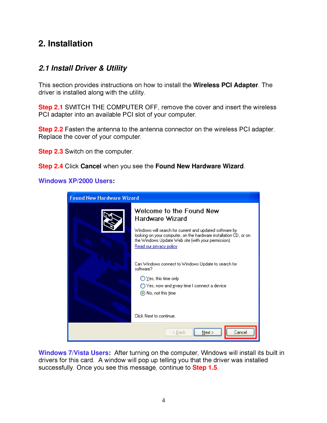 Airlink101 AWLH3028V2 user manual Installation, Install Driver & Utility 