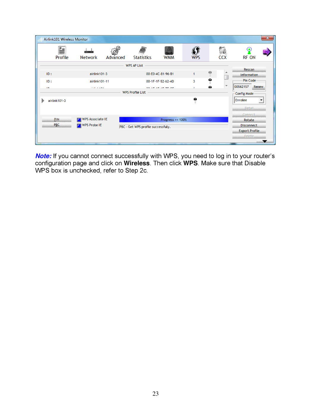 Airlink101 AWLH5075 user manual 