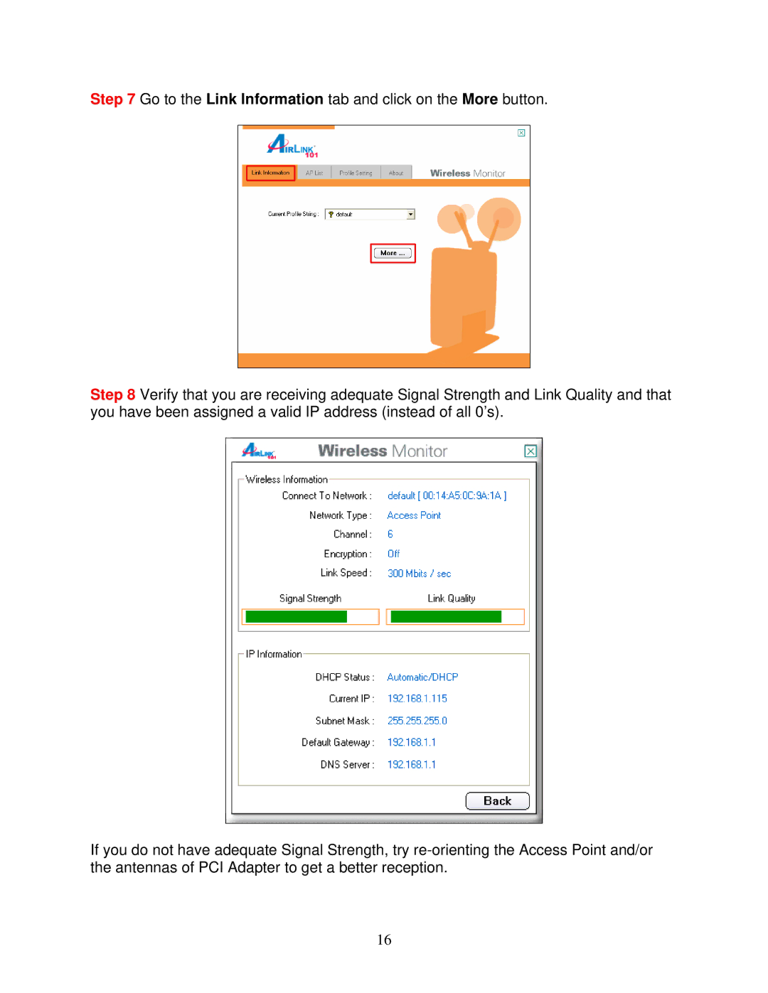 Airlink101 AWLH6045 user manual 