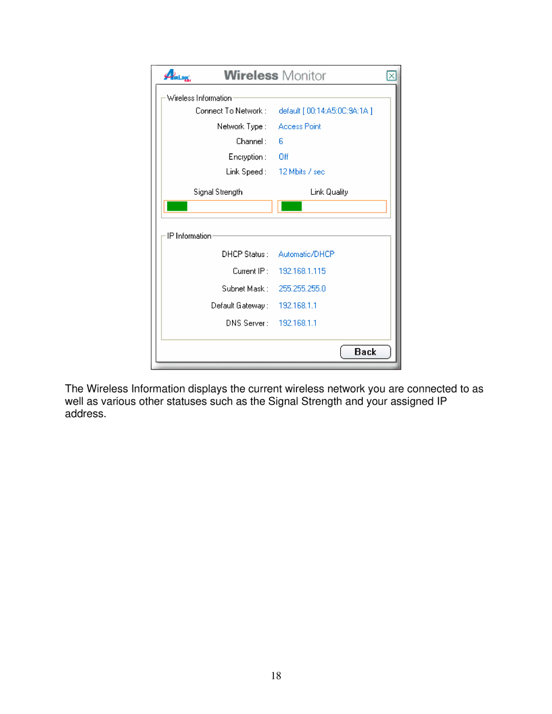 Airlink101 AWLH6045 user manual 