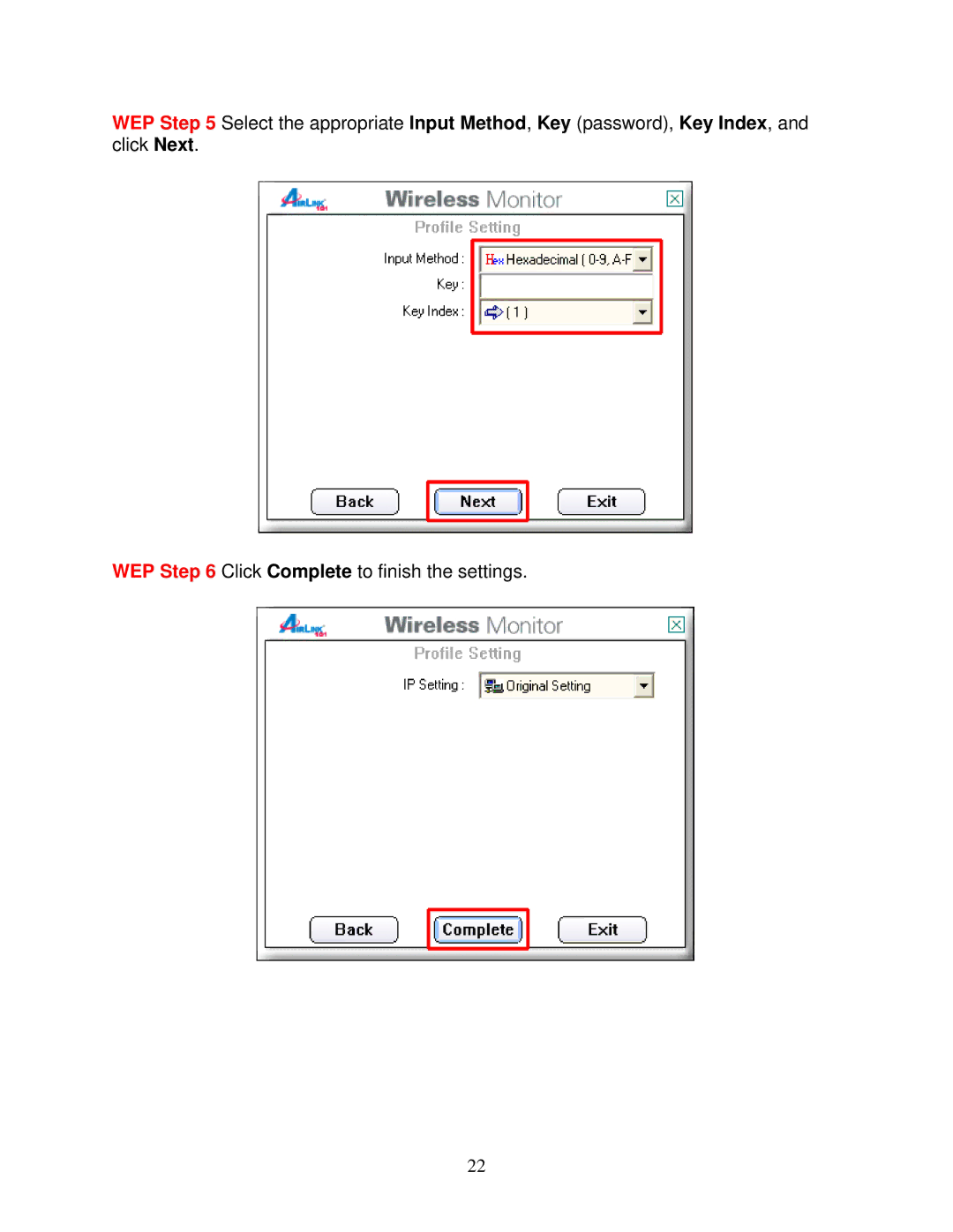 Airlink101 AWLH6045 user manual 