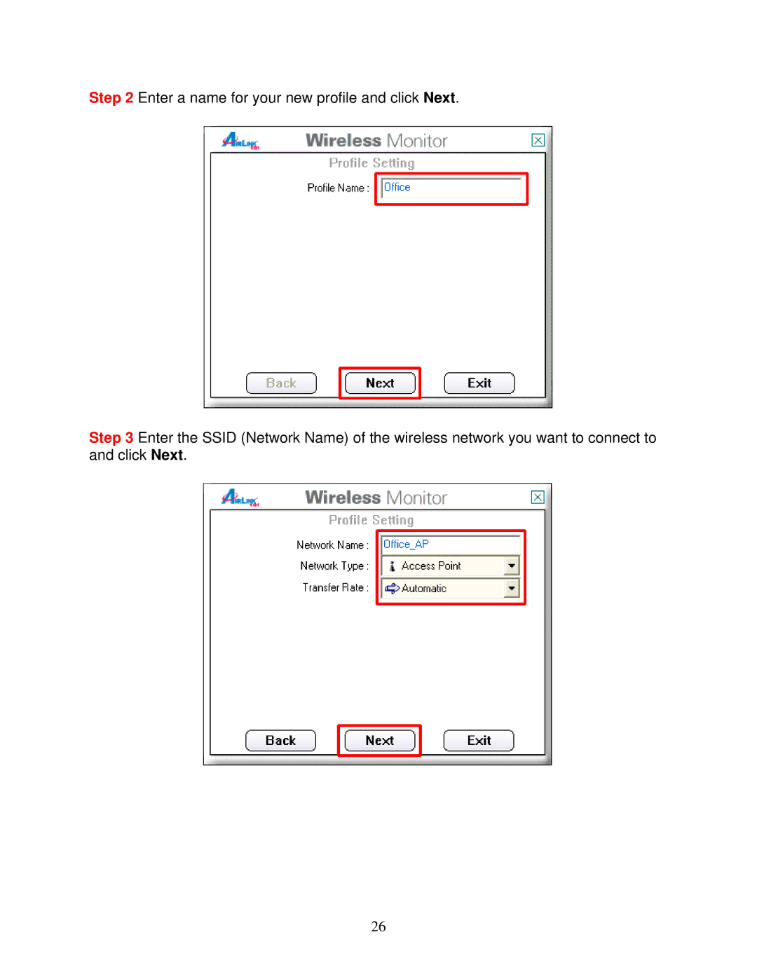 Airlink101 AWLH6045 user manual 