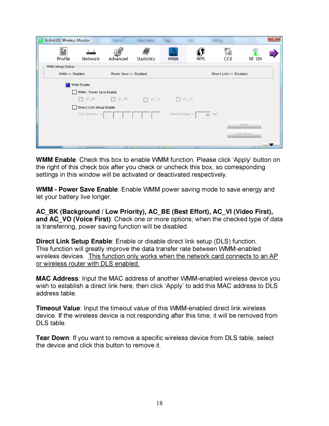 Airlink101 AWLH6075 user manual 