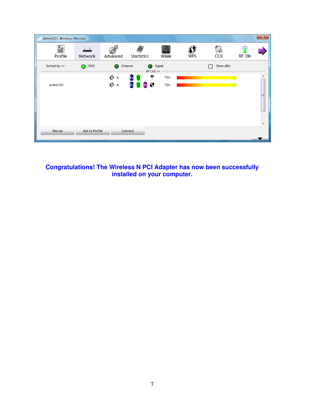 Airlink101 AWLH6075 user manual 