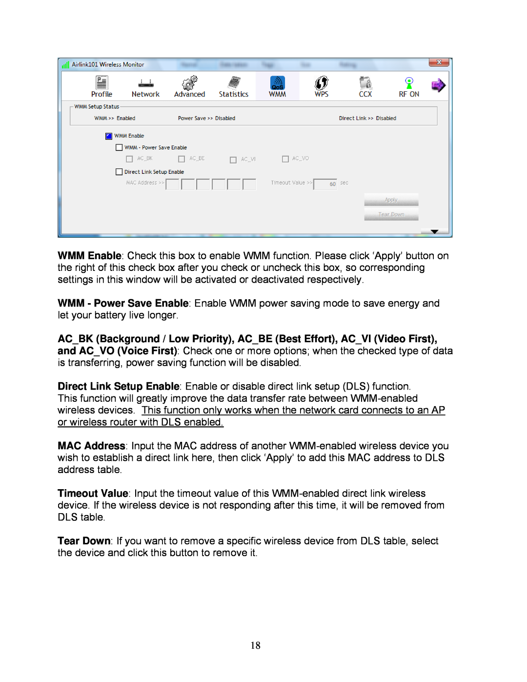 Airlink101 AWLH6075 user manual 