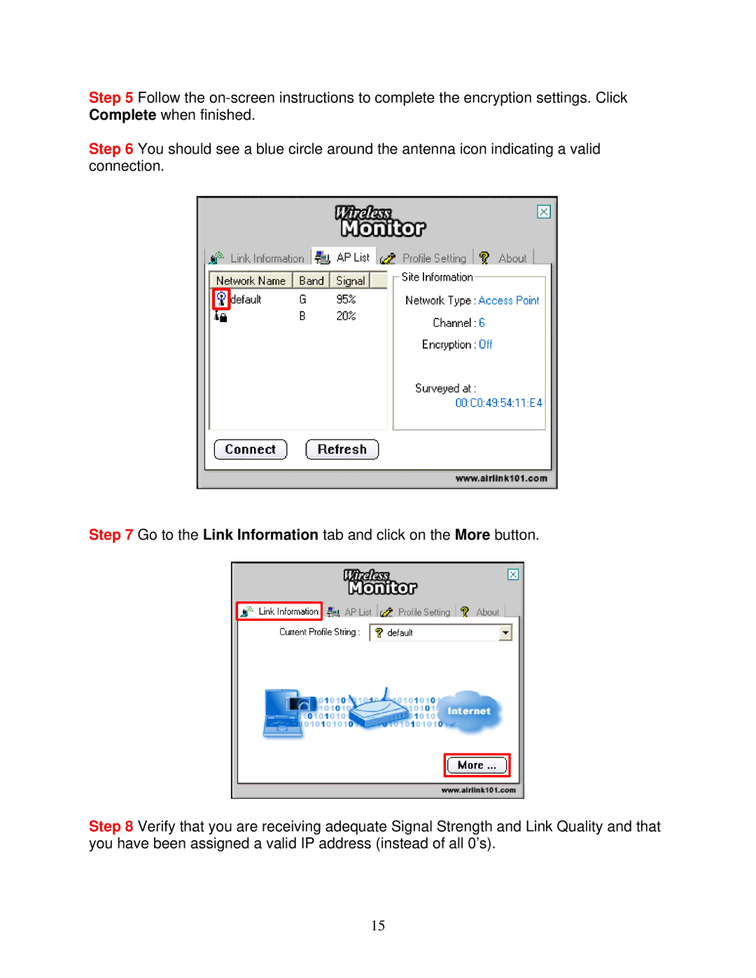 Airlink101 AWLL5026 user manual 