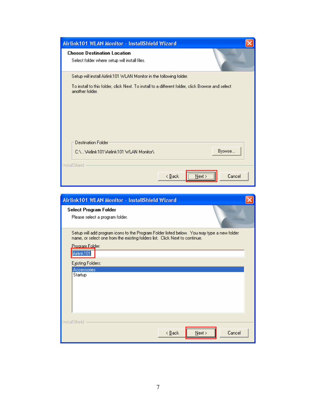 Airlink101 AWLL6070 user manual 