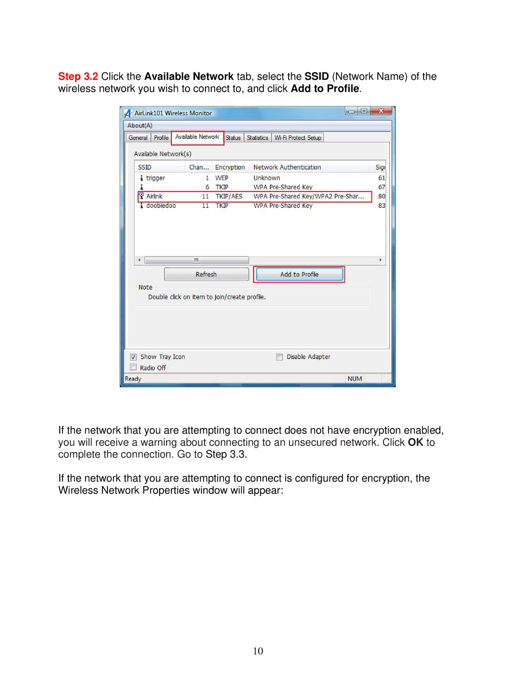 Airlink101 AWLL6077 user manual 