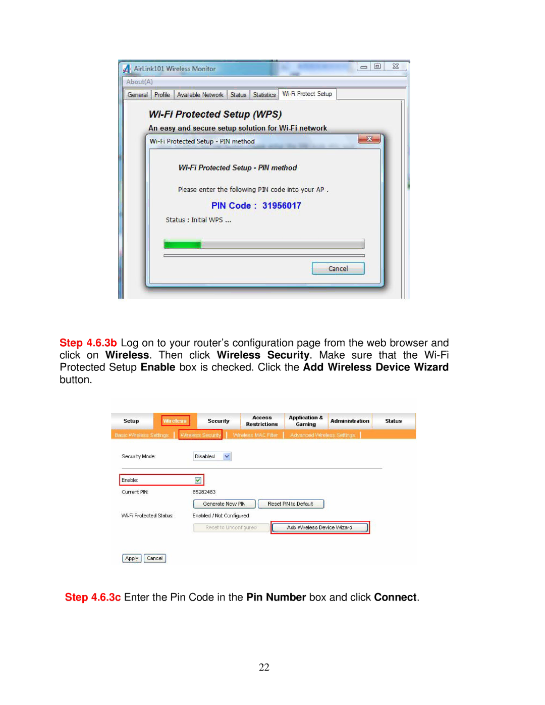 Airlink101 AWLL6077 user manual 