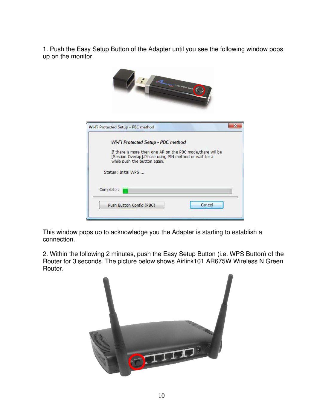 Airlink101 AWLL6077V2 user manual 