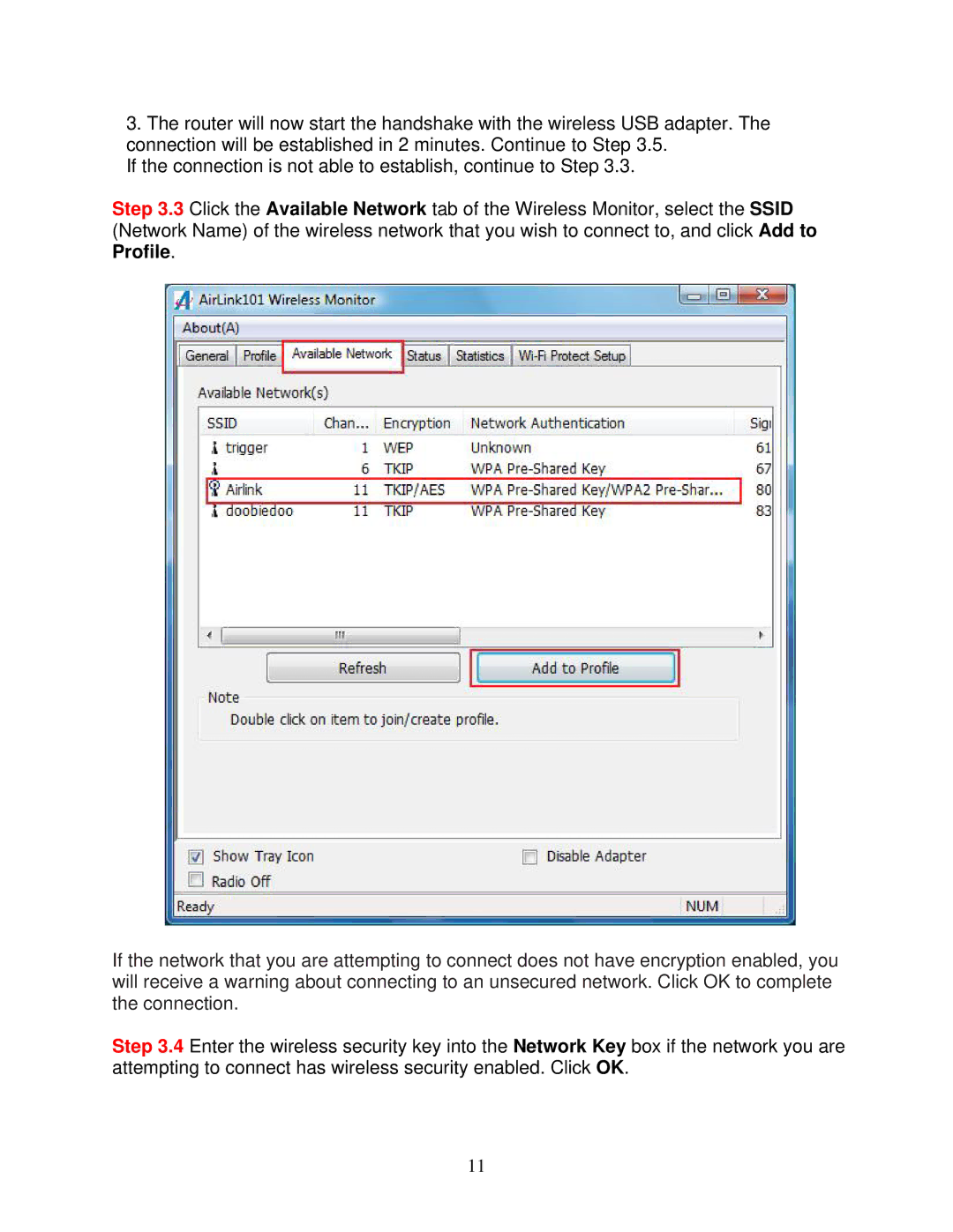 Airlink101 AWLL6077V2 user manual 