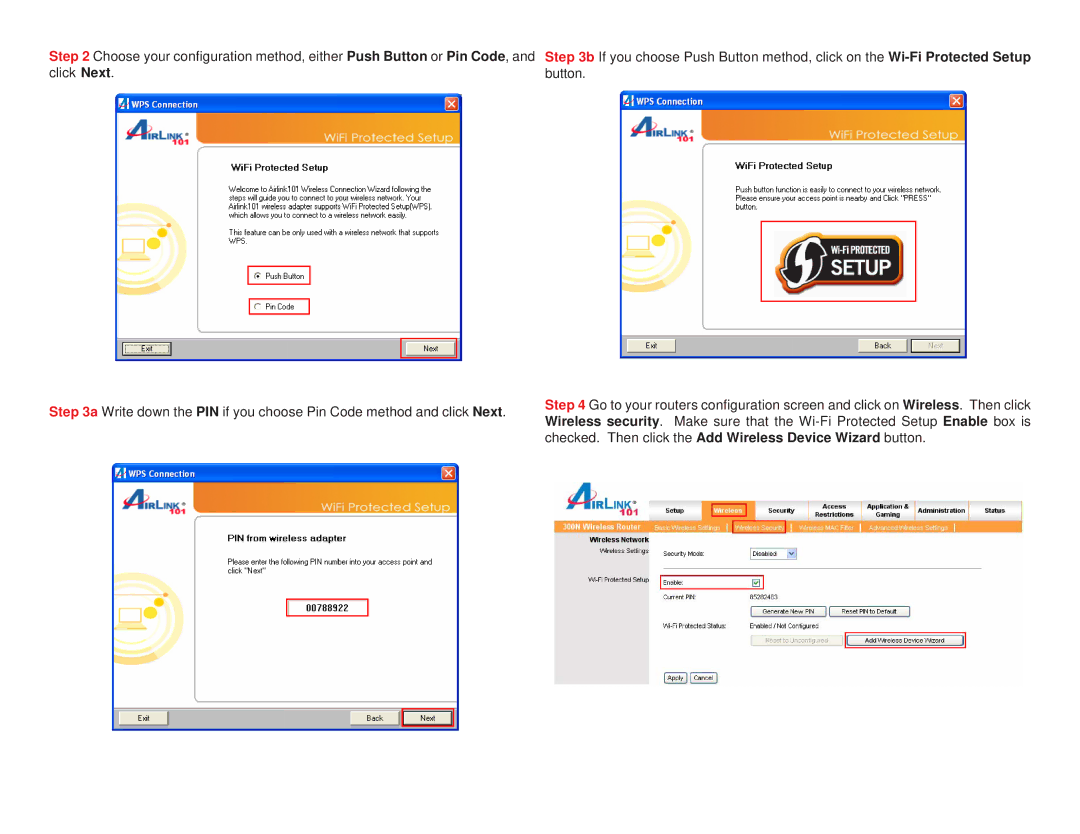 Airlink101 AWLL6080 user manual 