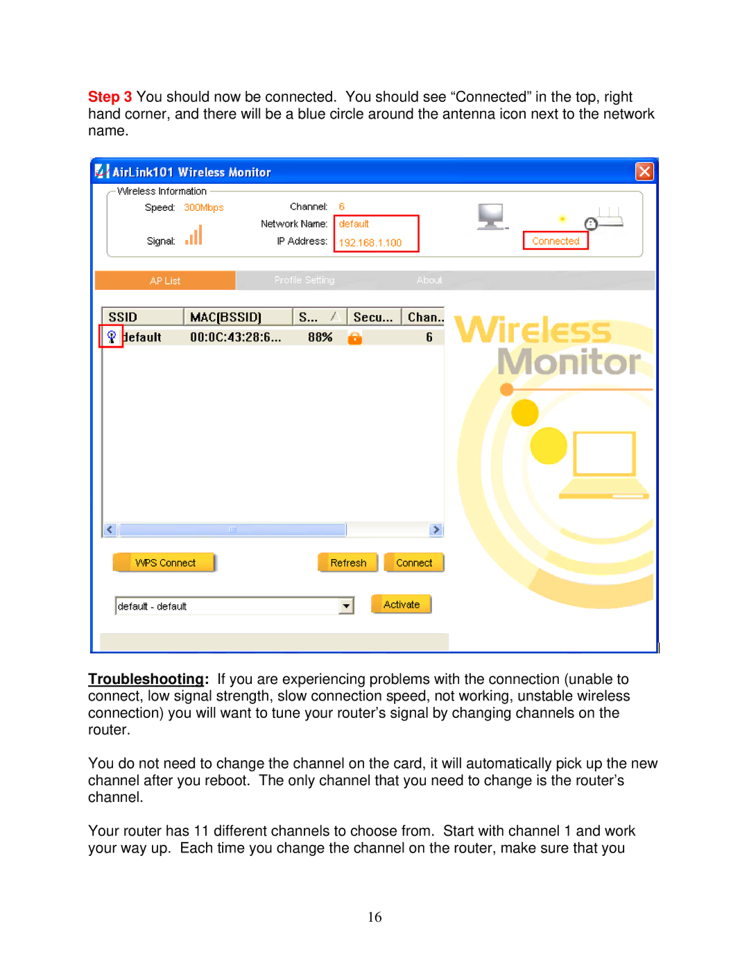 Airlink101 AWLL6090 user manual 