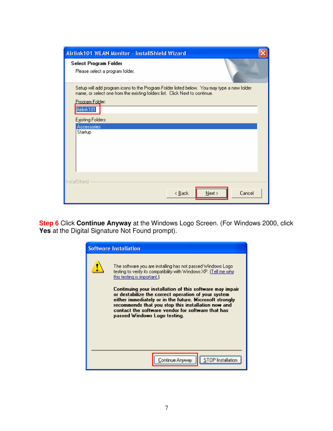 Airlink101 AWLL6090 user manual 