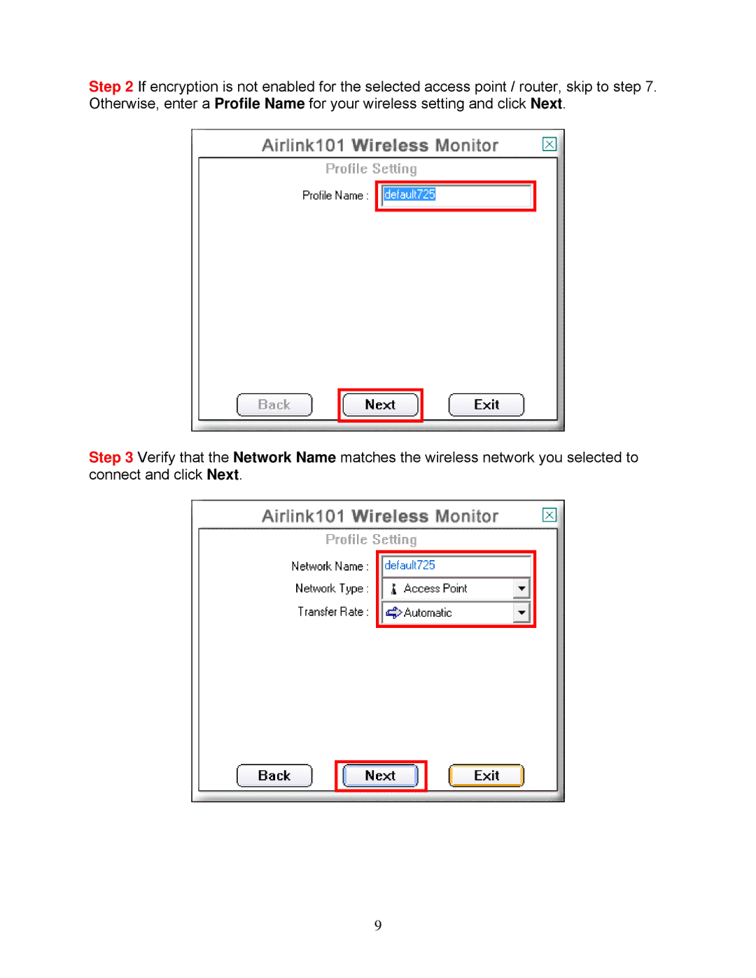 Airlink101 AWLL7025 user manual 