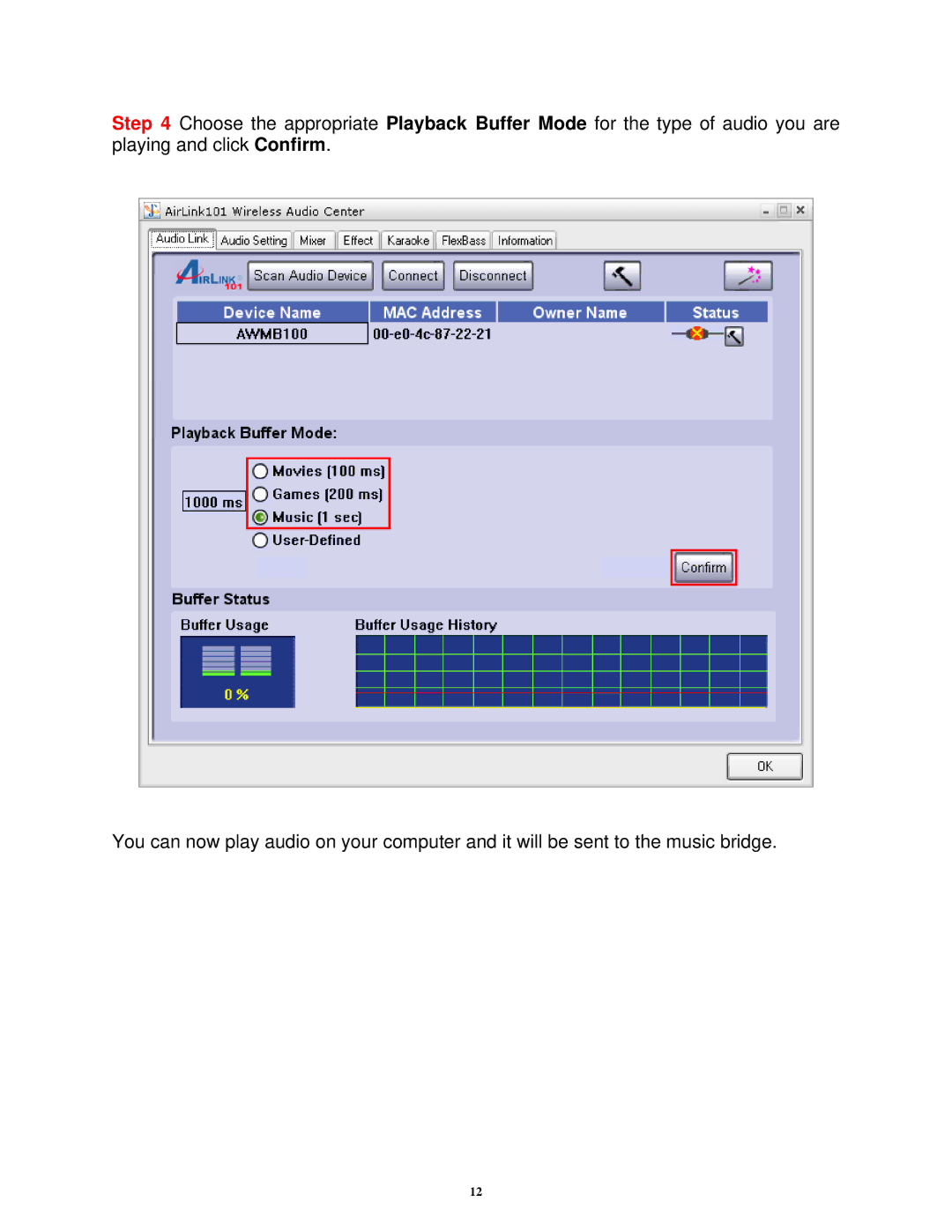 Airlink101 AWMB100 manual 