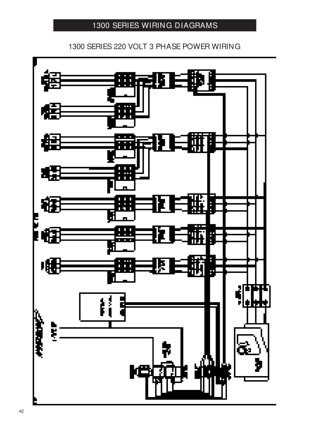 Airstream PNEG-343 service manual Series 220 Volt 3 Phase Power Wiring 