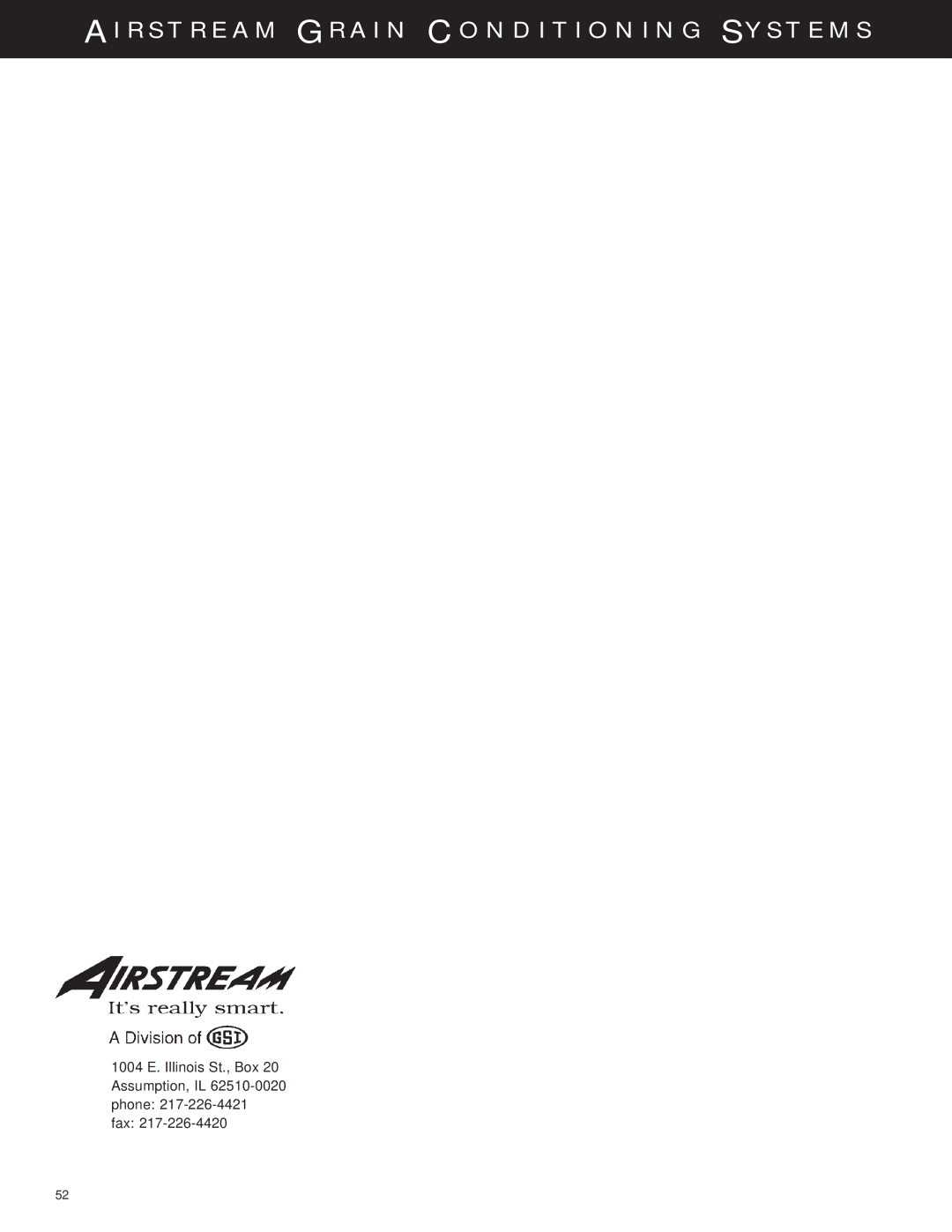 Airstream PNEG-343 service manual 