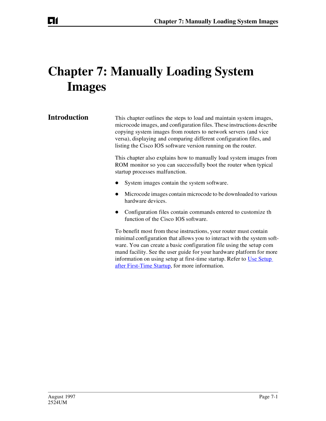 AIS AI2524 user manual Manually Loading System Images 