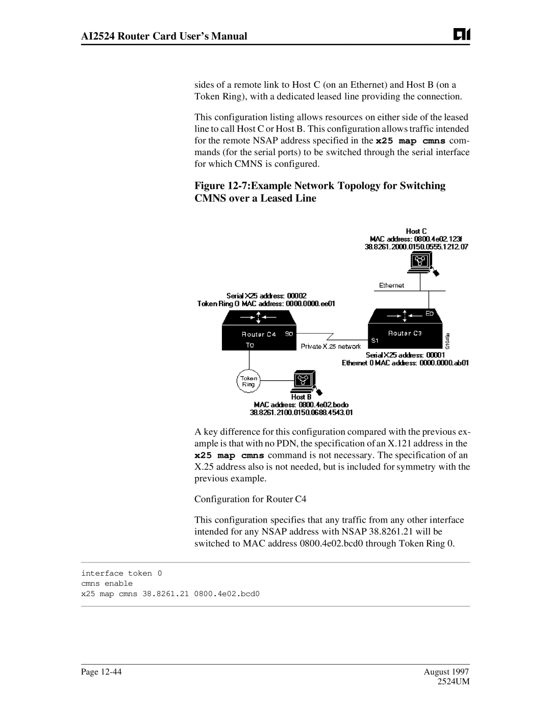 AIS user manual AI2524 Router Card User’s Manual 