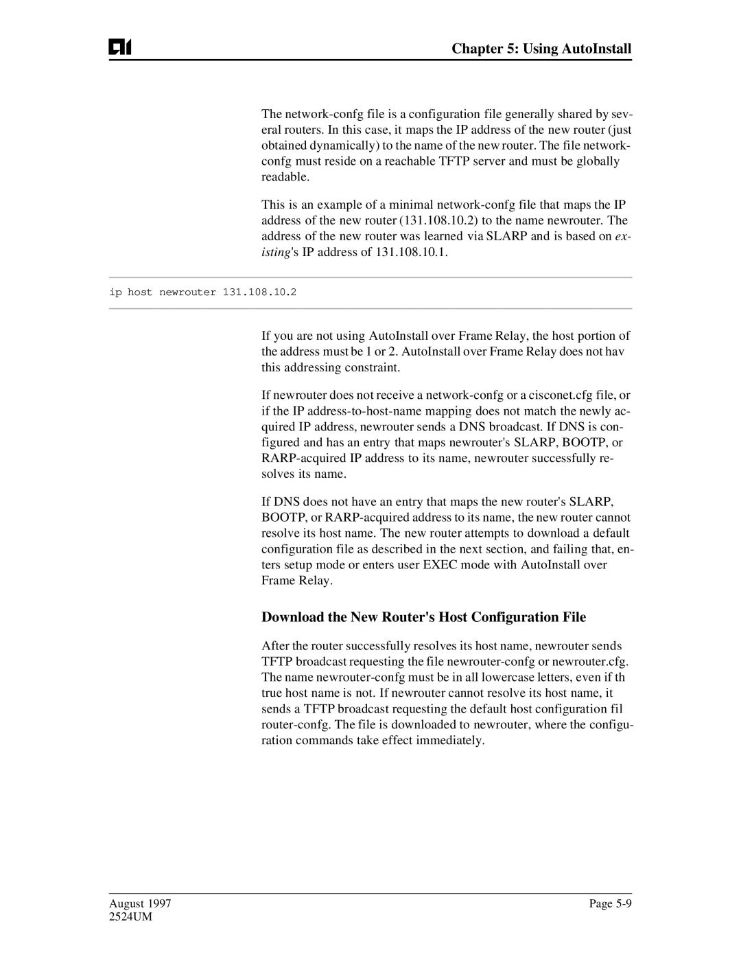 AIS AI2524 user manual Download the New Routers Host Configuration File 