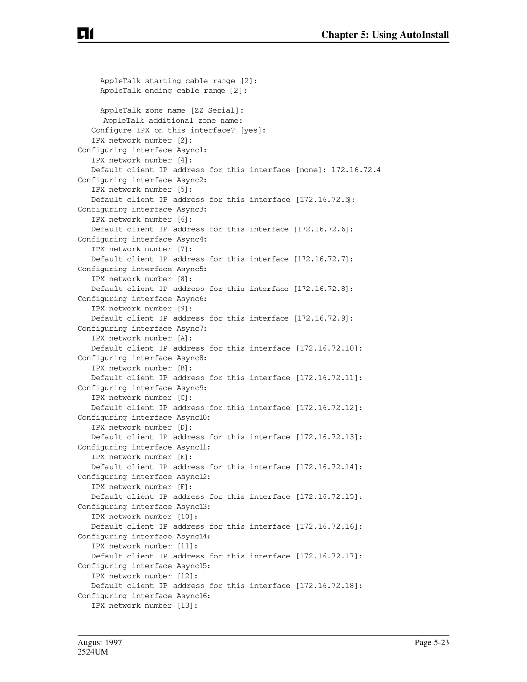 AIS AI2524 user manual Using AutoInstall 